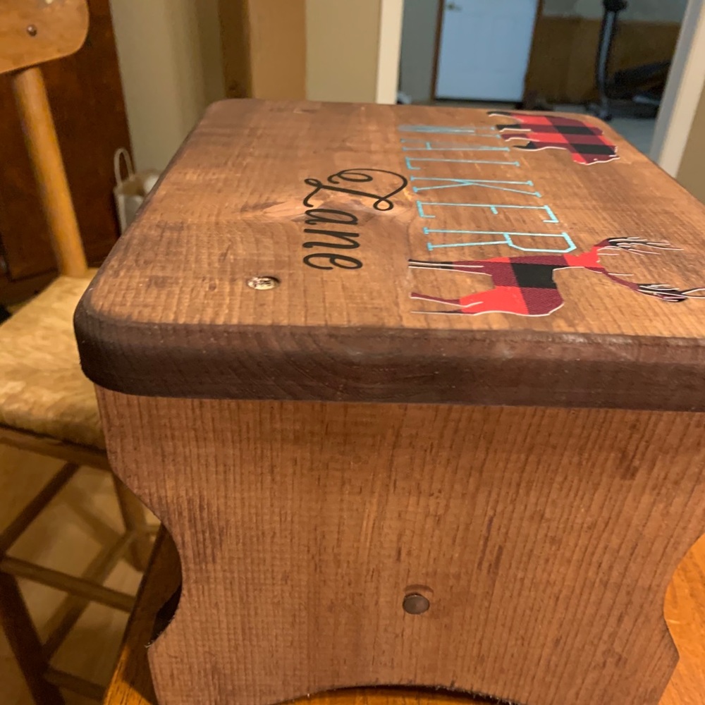 Personalized Kids Stool - Picture 2 of 2